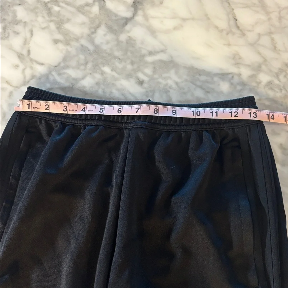 adidas Men's black tiro Joggers, size small